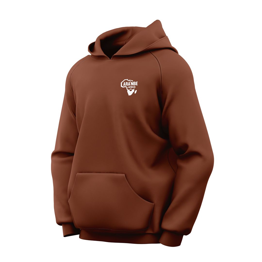 Ara'nbe Love & Unity Hoodie - Brown