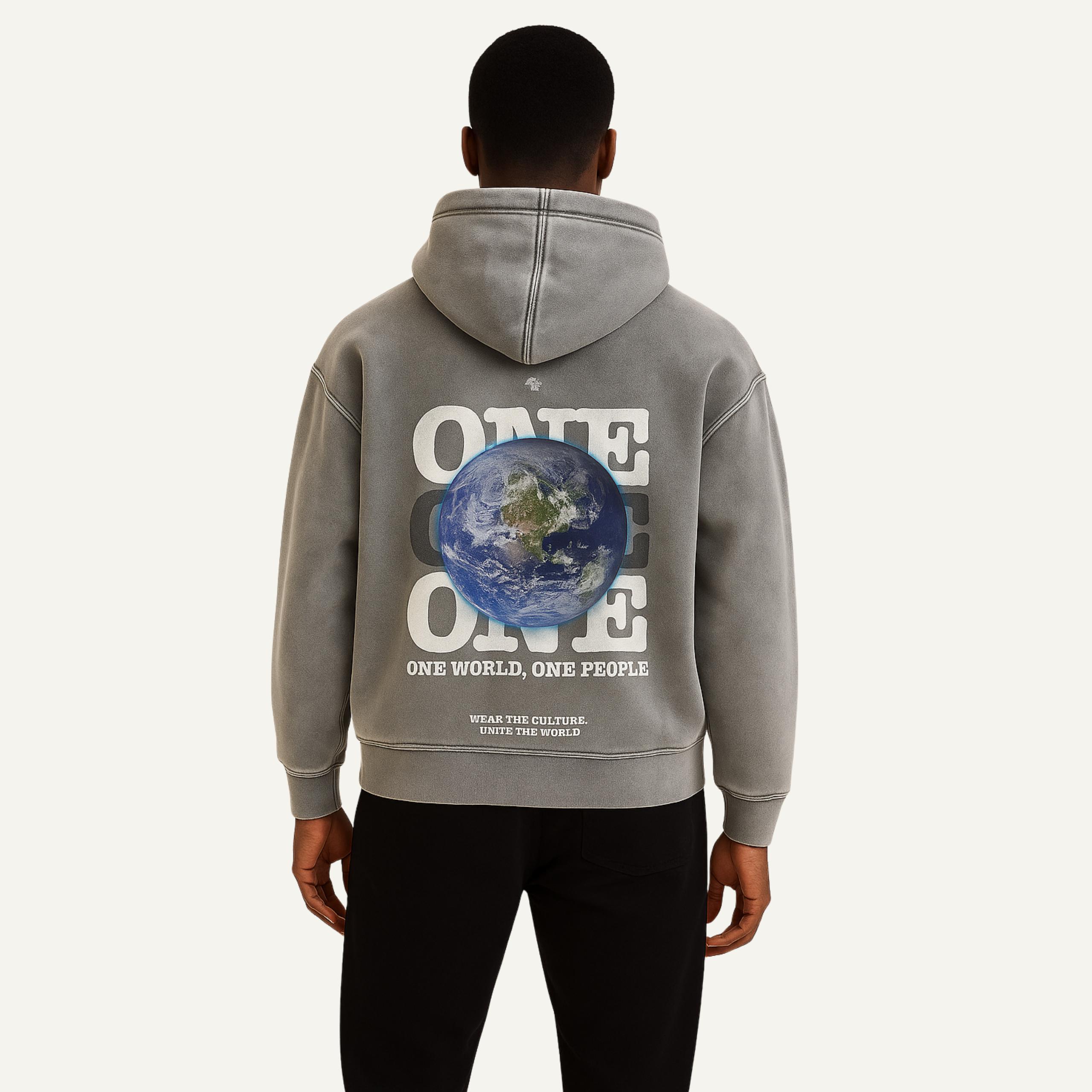 One World One People - Aranbe Unisex Hoodie